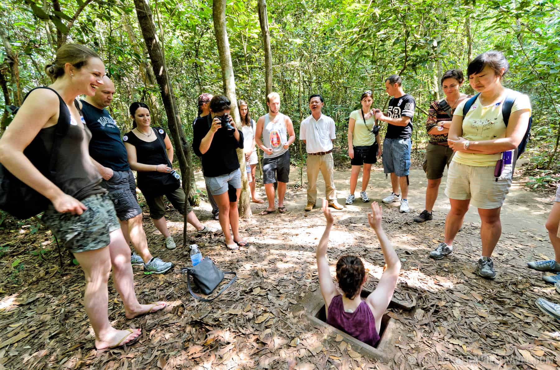 Day 3: Free time in the morning - Cu Chi Tunnels - Da Nang - Hoi An