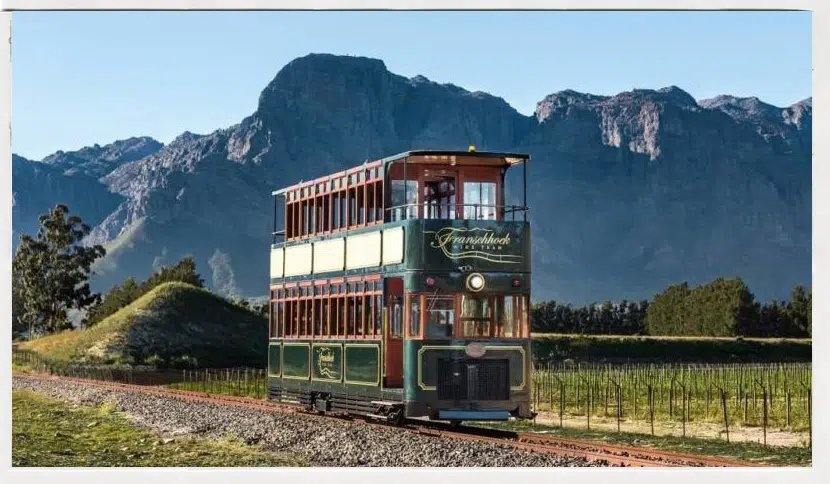 Full-Day Franschhoek Hop-On Hop-Off Wine Tram Tour from Cape Town