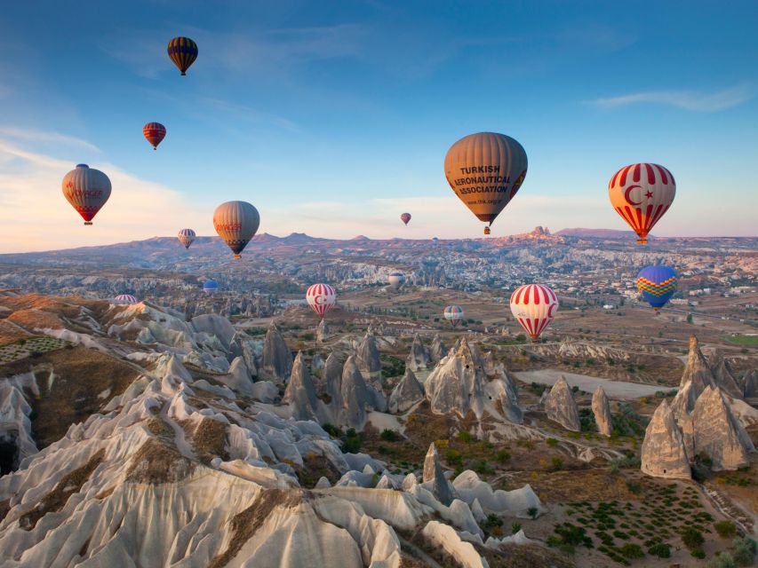 Day 2: Cappadocia Hot Air Balloon Tour Over Fairychimneys