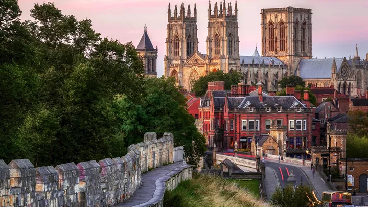 Explore Hadrian’s Wall and Onwards to York