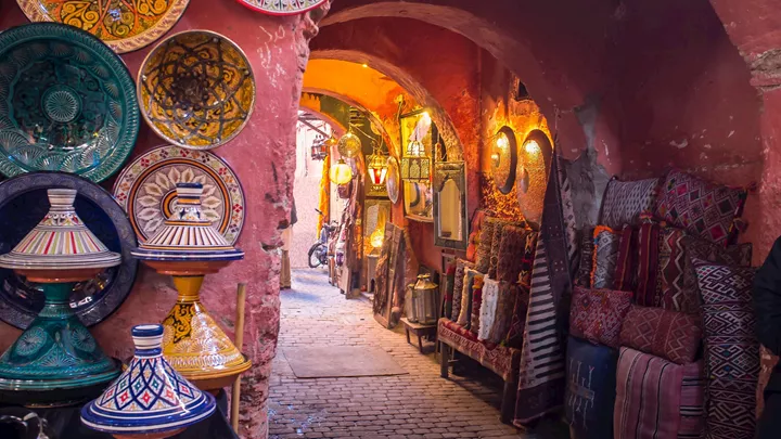 Venture through the High Atlas Mountains to Marrakesh