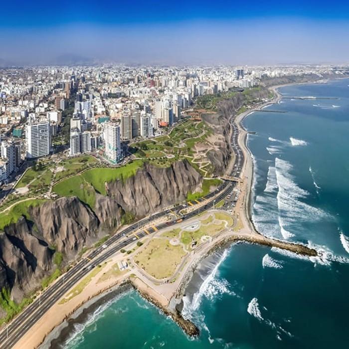 Fly to Lima, Peru