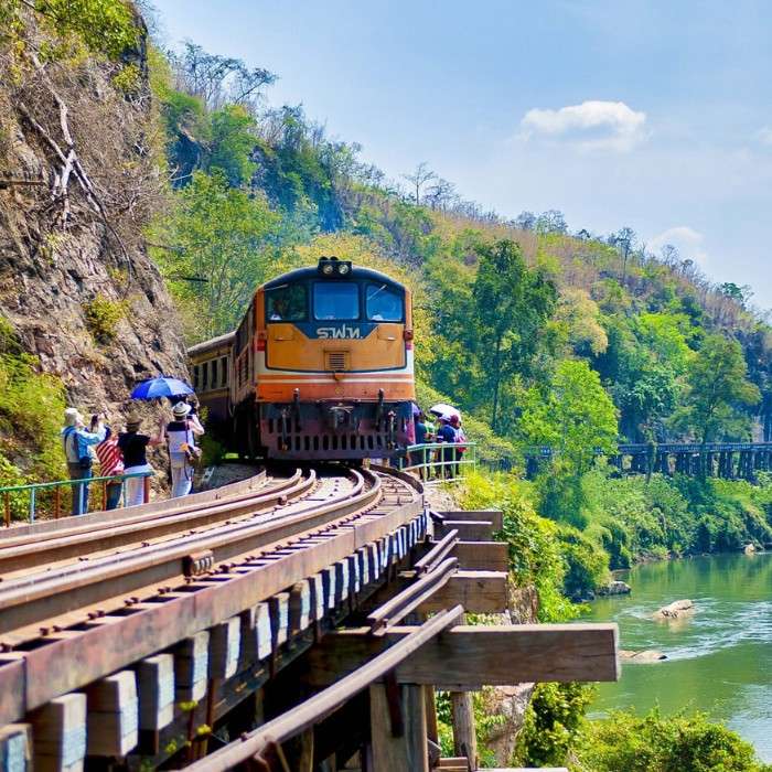 Railways and Rivers in Kanchanaburi