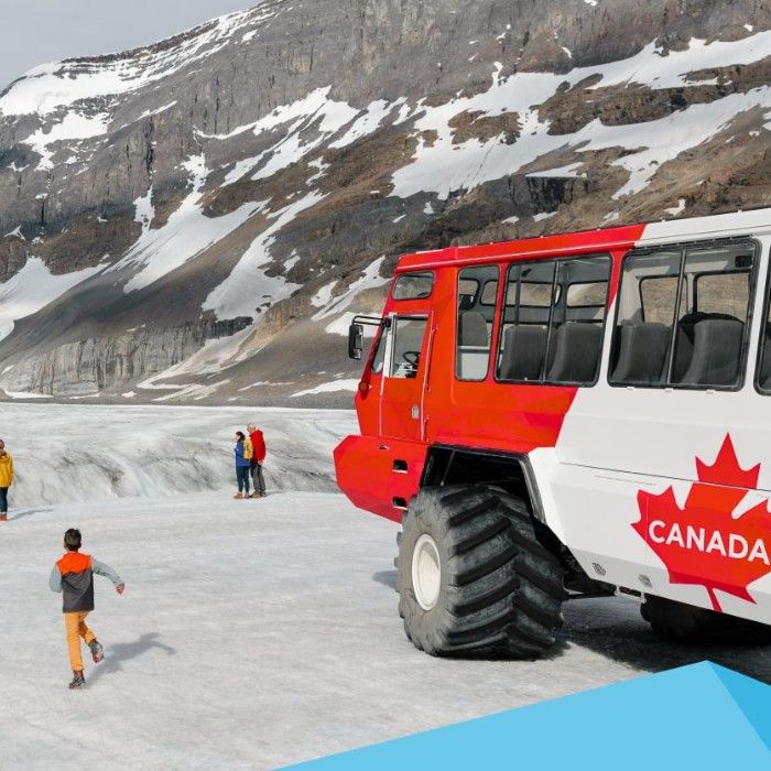 Ride the Athabasca Glacier