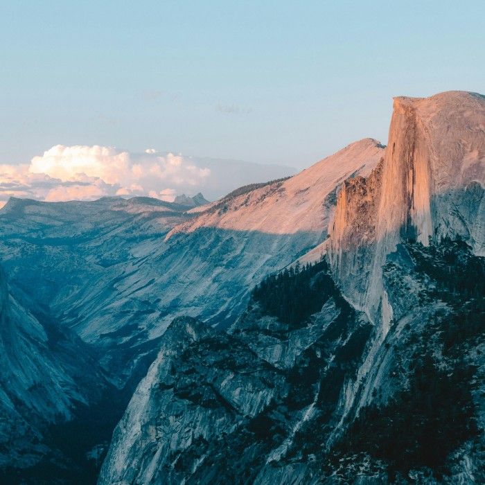 Scenic Drive into Yosemite