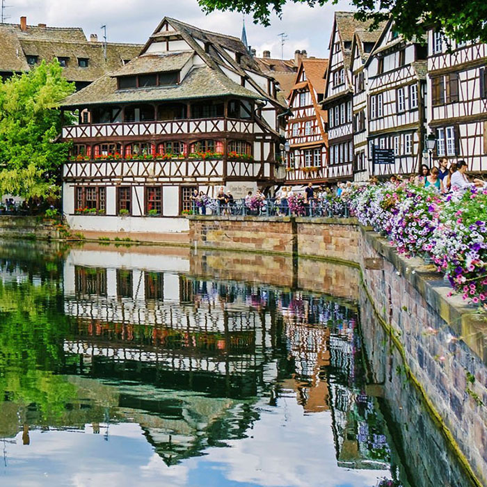 Through the Countryside to Strasbourg