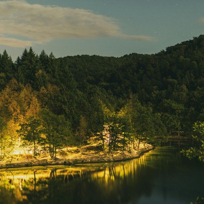 Lake Tekapo by Day, Stars by Night