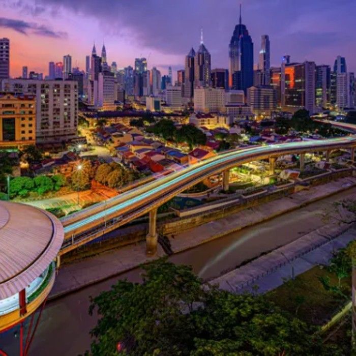 Arrival in Kuala Lumpur