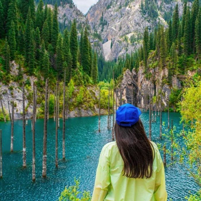 Kaindy Lake + Return to Almaty