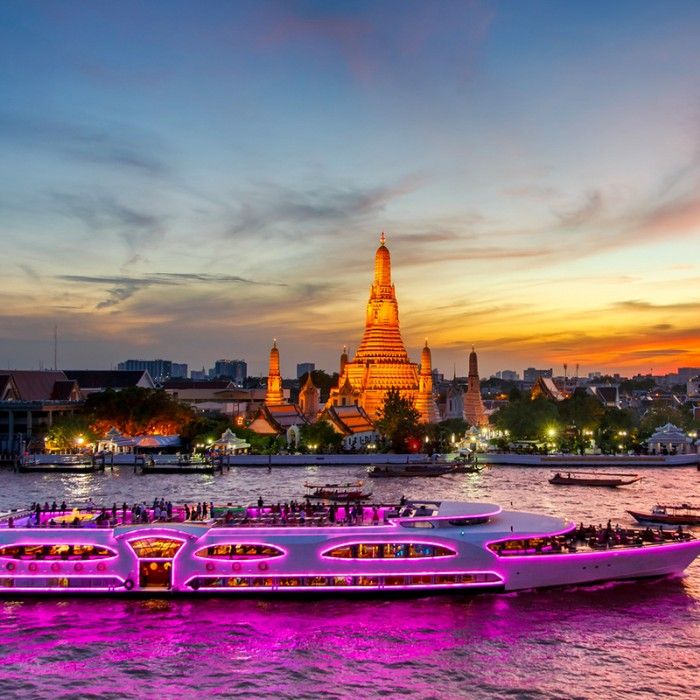 Arrival – Bangkok City Tour + Dinner Cruise