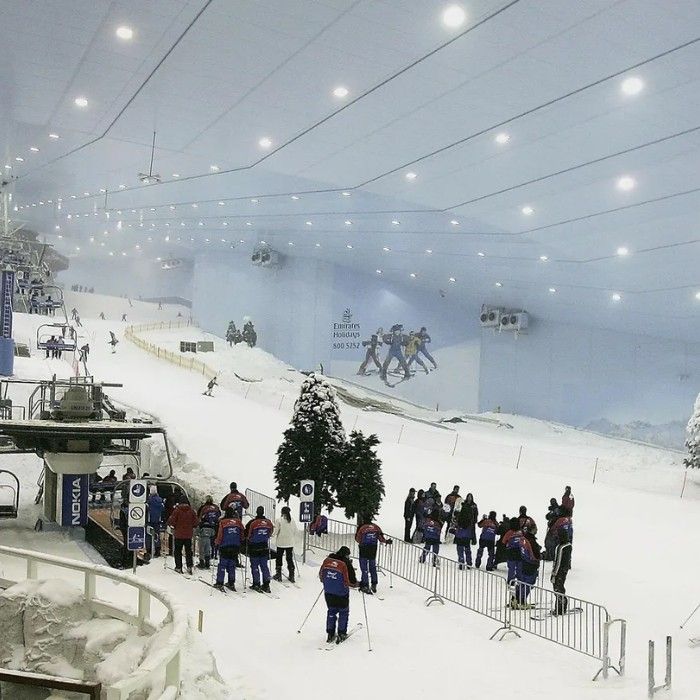 A Day at Ski Dubai