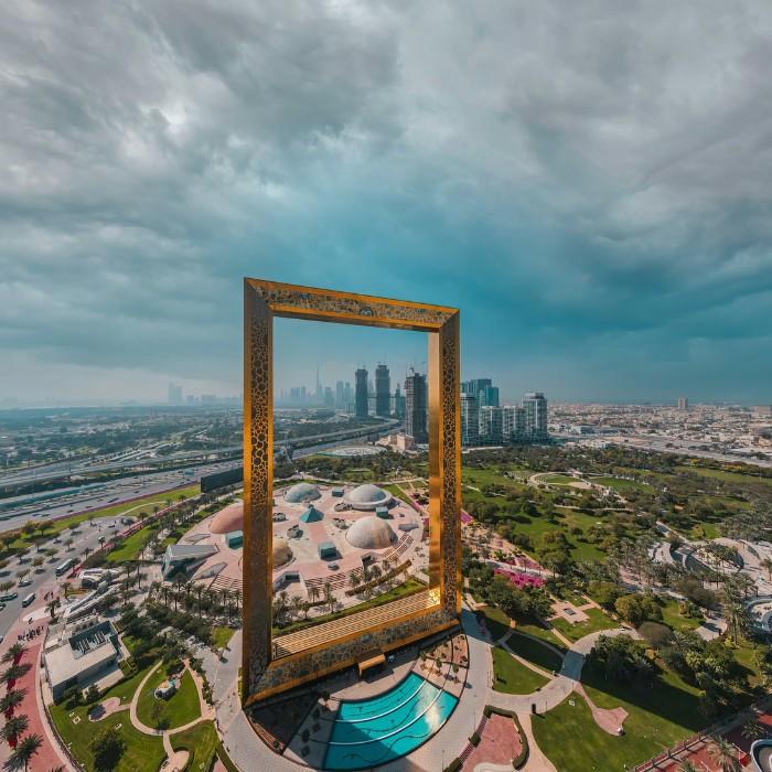 Tallest building and Dubai Frame