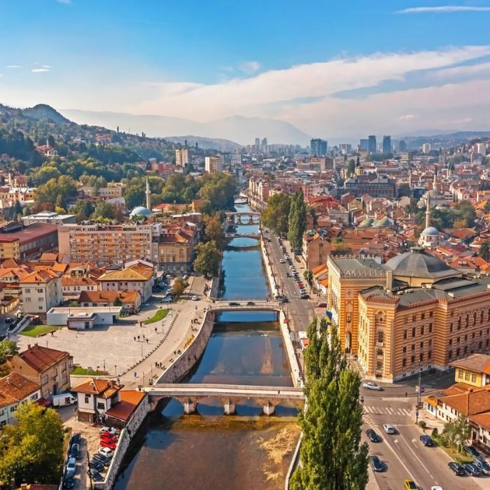Arrival in Sarajevo