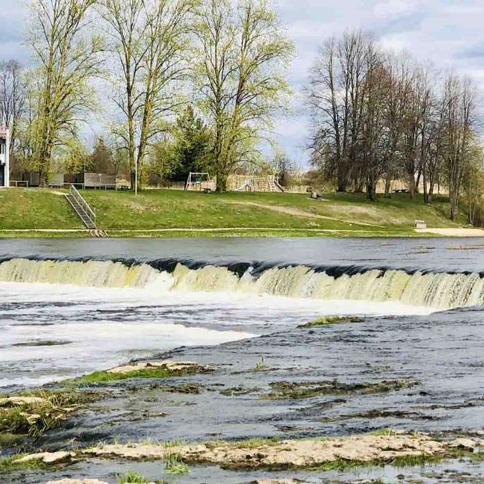 Crossing into Latvia