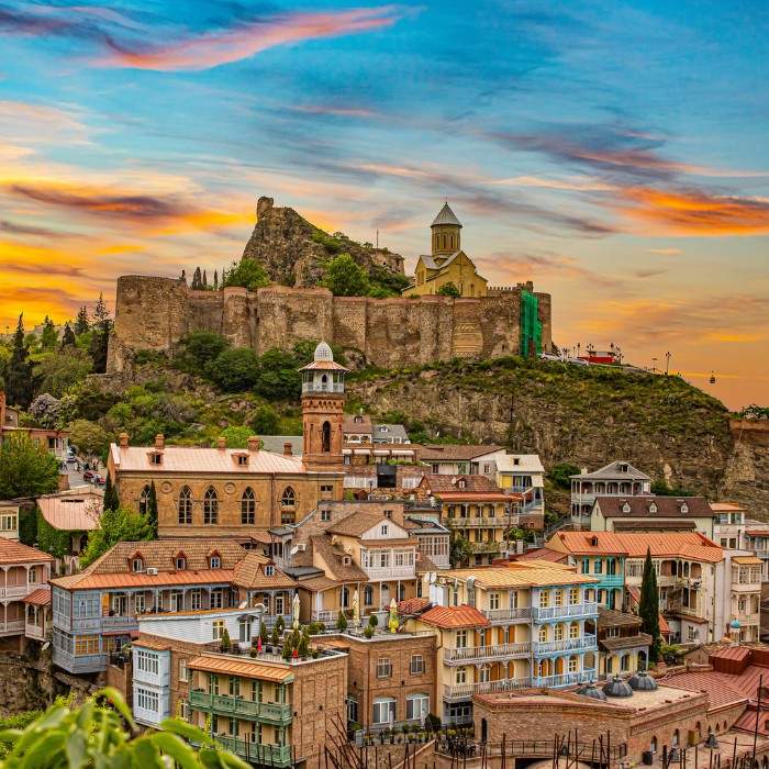 Arrival in Tbilisi