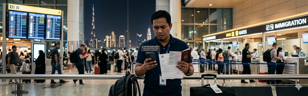 Filipino workers UAE visa expiry