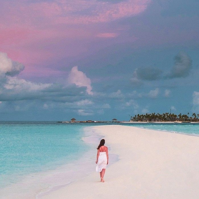 Arrival in Maldives