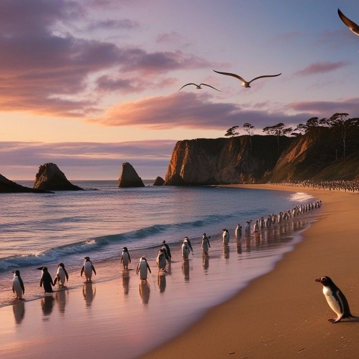 Penguin Parade