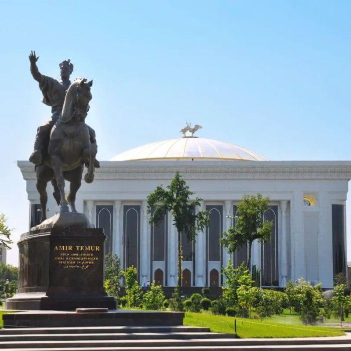 Arrival in Tashkent