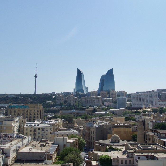 Arrival in Baku