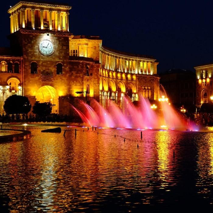 Arrival in Yerevan